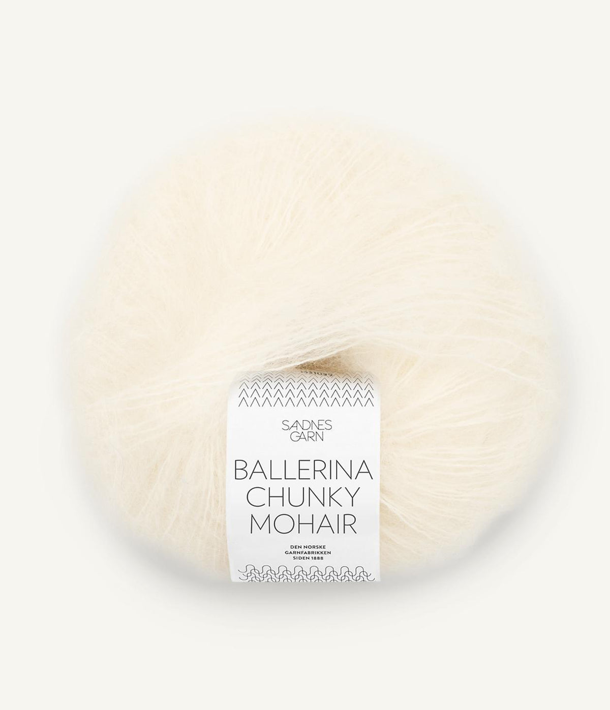 Sandnes Garn Ballerina Chunky Mohair - 1012 Natural White