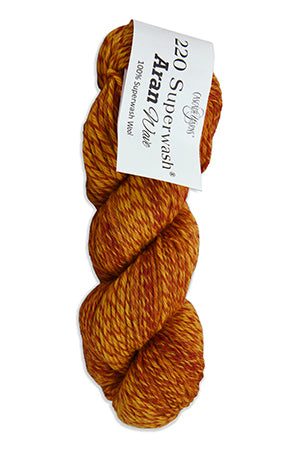 220SW Aran Wave Skein in Color 108 Solar
