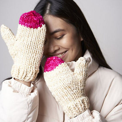 Peyton Mittens Pattern by Malabrigo
