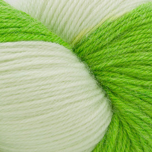 Cascade Heritage Tie-Dye Fingering Yarn – Lime