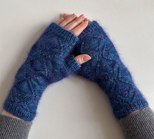 Idylls of Winter Mitts Pattern by Virginia Sattler-Reimer