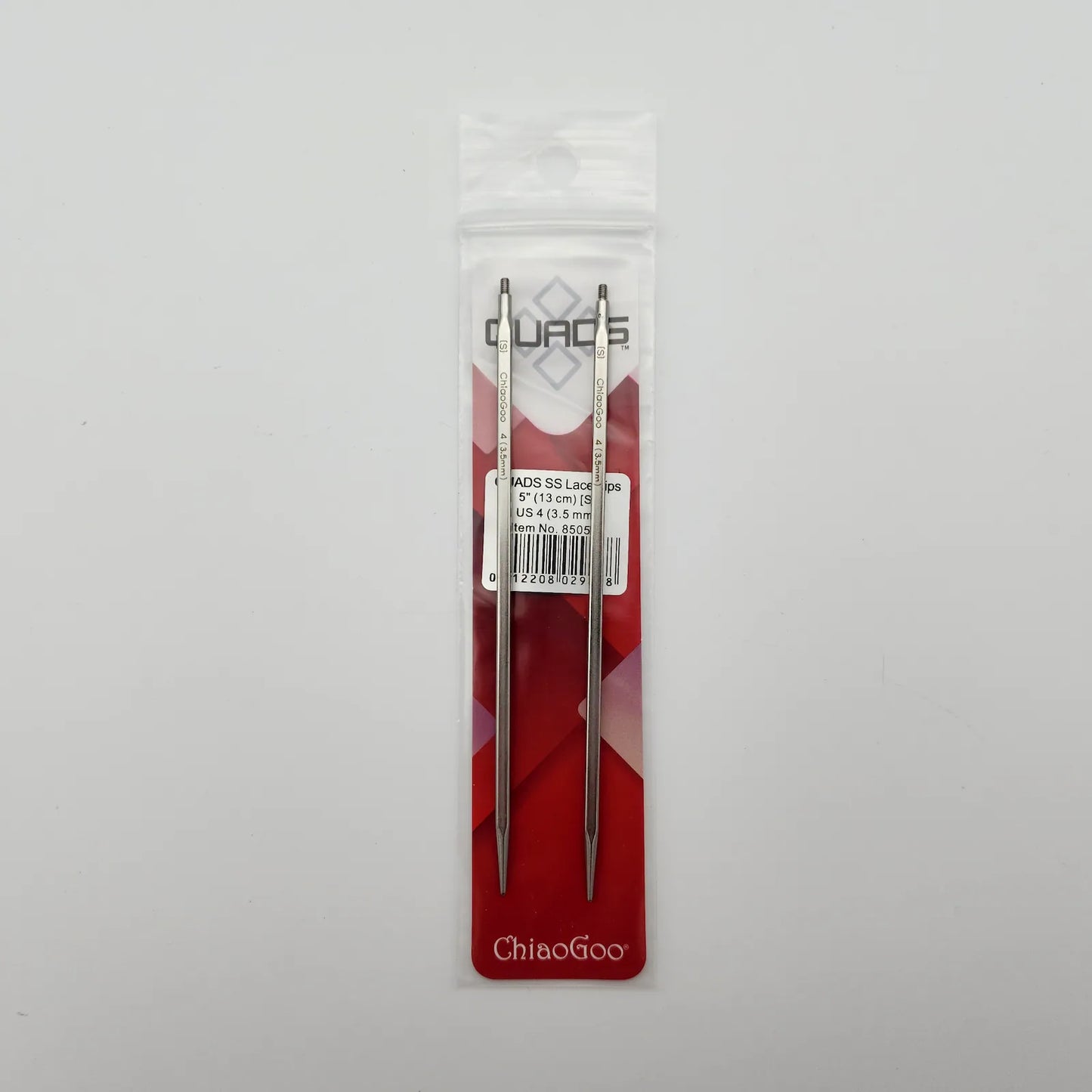 ChiaoGoo Quads 5" Square Interchangeable Knitting Needle Tips