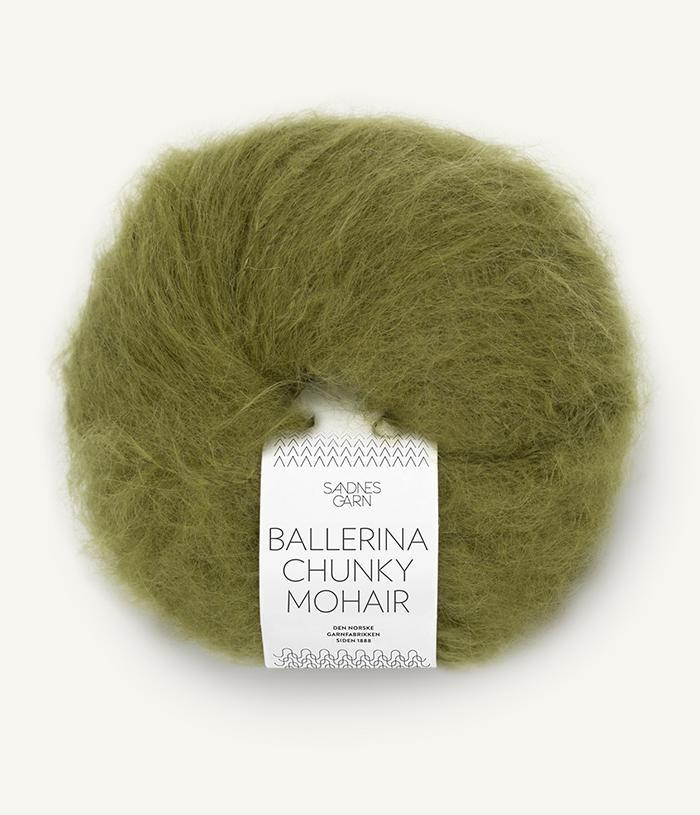 Sandnes Garn Ballerina Chunky Mohair - 9563 Moss Green