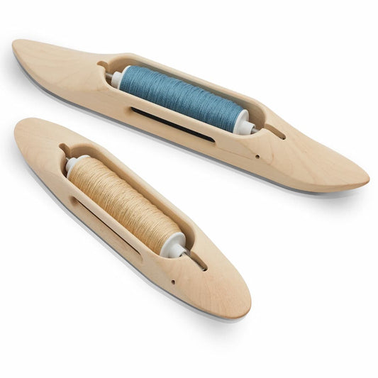 9" Mini Open Bottom Boat Shuttle - Paradise Fibers