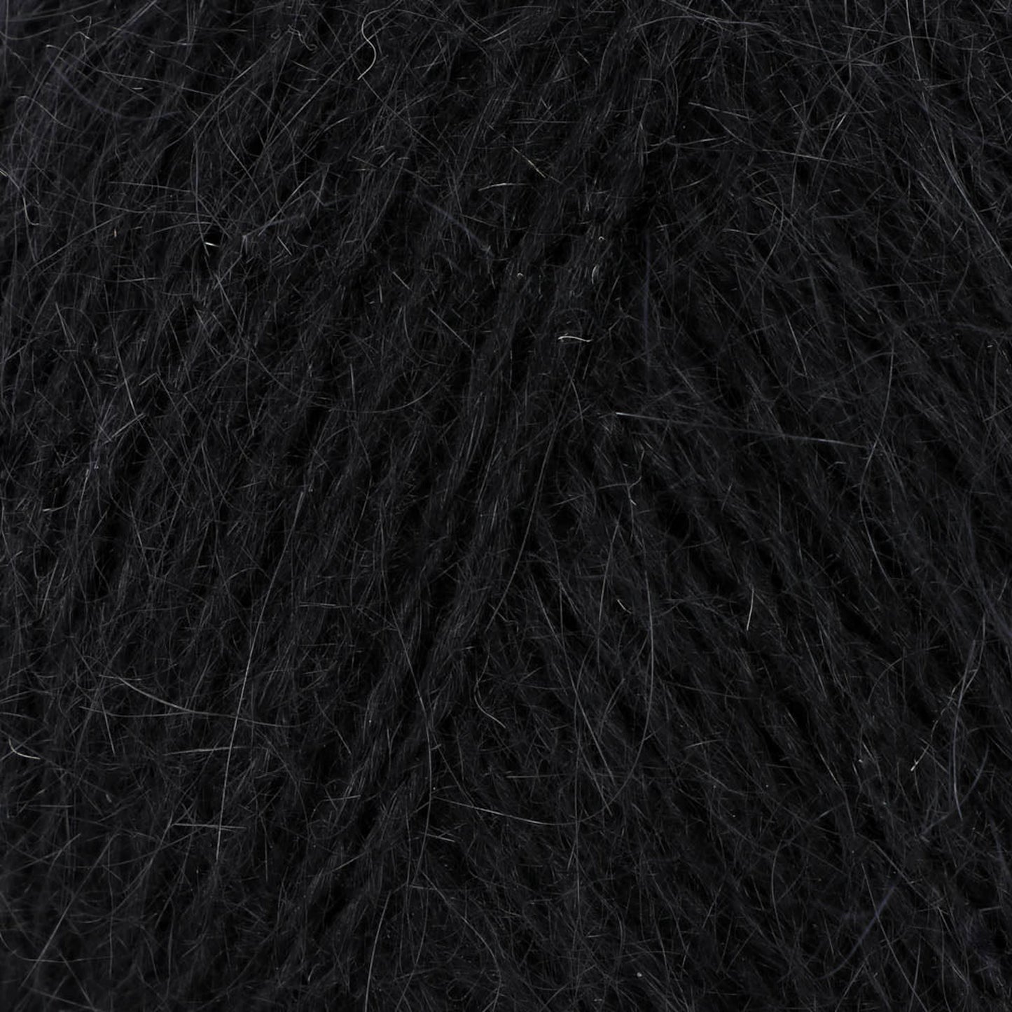 Plymouth Angora Mist Yarn - 0105 Black