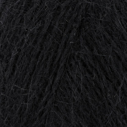 Plymouth Angora Mist Yarn - 0105 Black