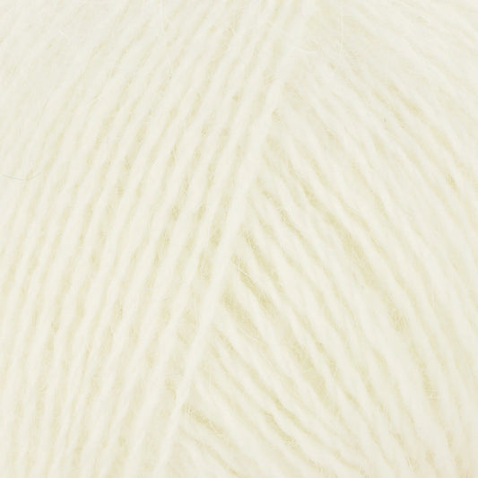 Plymouth Angora Mist Yarn - 0102 Cream
