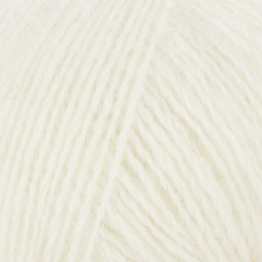 Plymouth Angora Mist Yarn - 0100 White