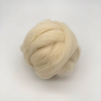 Paradise Fibers White Bergschaf Wool Top