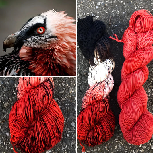 Bearded Vulture - Merino/Nylon Alder Fingering Yarn - Round Mountain Fibers