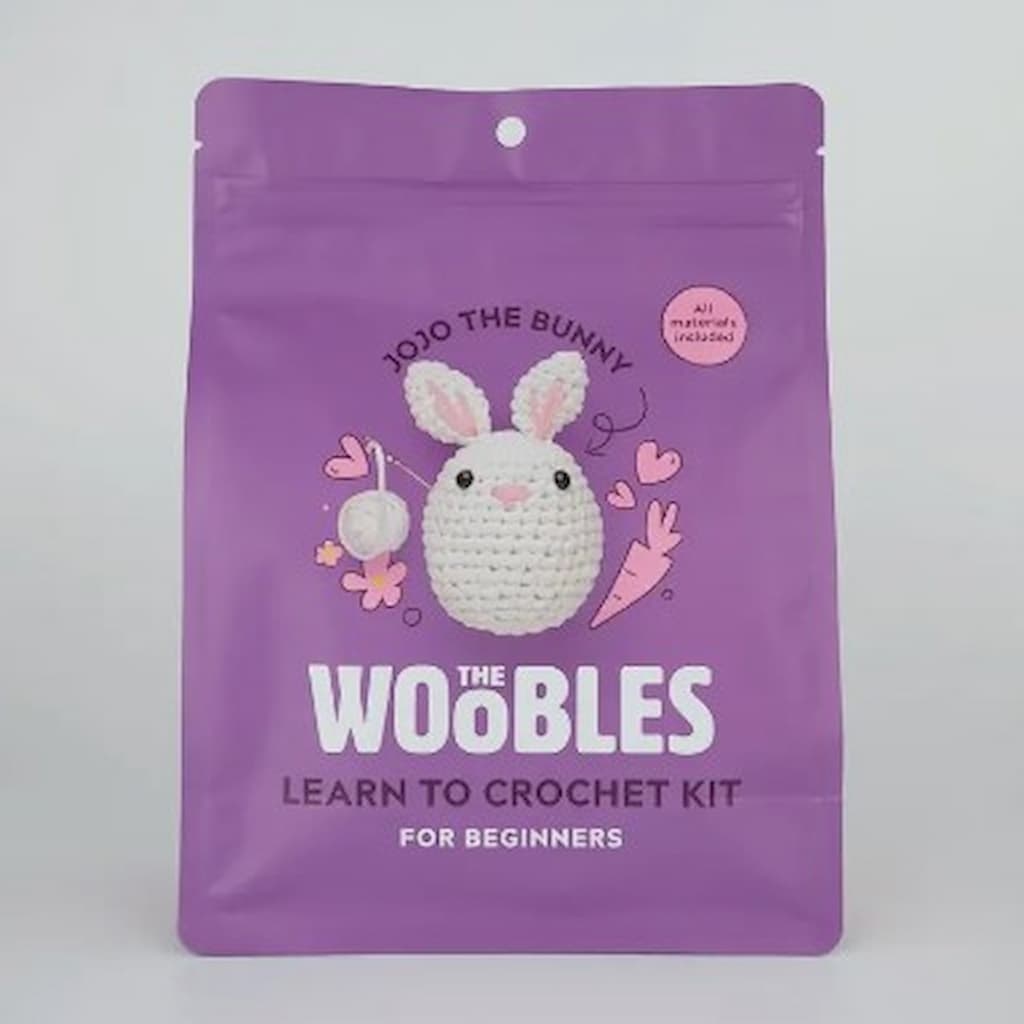 The Woobles - Jojo The Bunny Beginner Crochet Kit