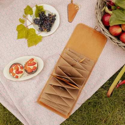 RE:DESIGNED Project 93 - Leather Circular Needle Case
