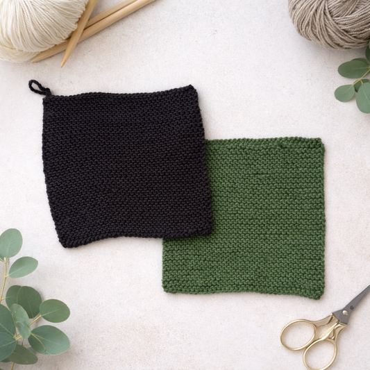Knitting 101 With Katie | February Dish Cloth