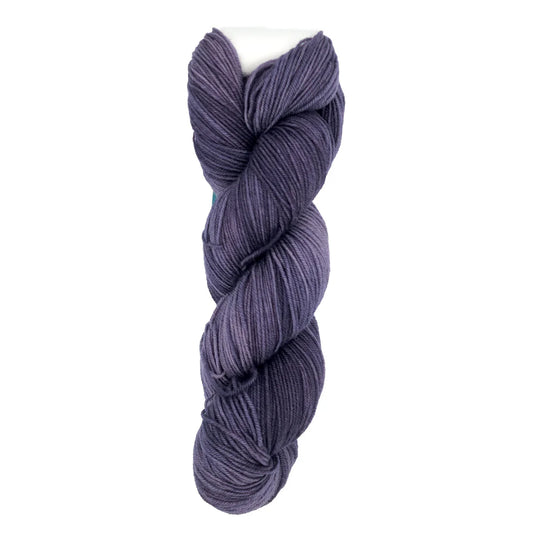 Cohosh Blue - Semisolid Spruce Fingering Yarn
