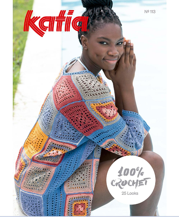 Fil Katia 100% Crochet Pattern Book #113