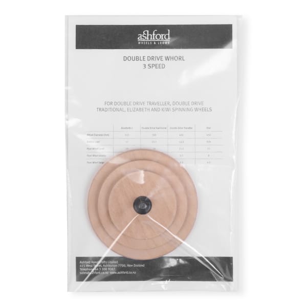 Ashford 3 Speed Replacement Whorl - Natural or Lacquered