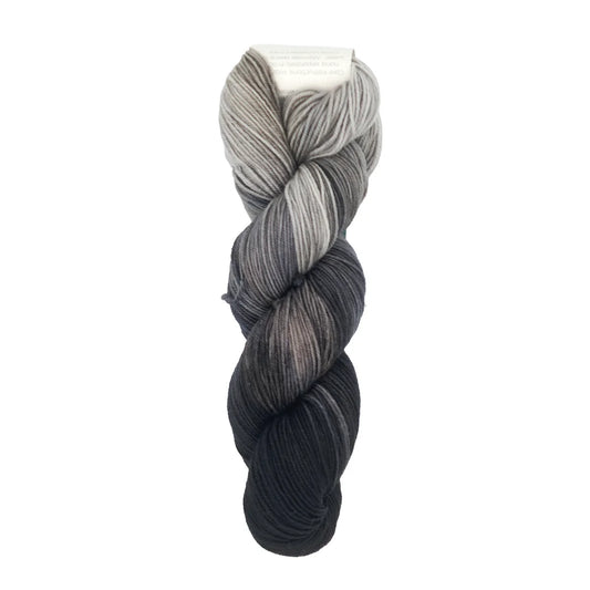 Dark Gray - Tonal Semisolid Spruce Fingering Yarn