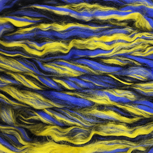 Multicolor Wool Blend - Dyeing Poison Dart Frog