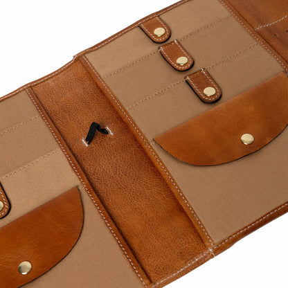 RE:DESIGNED Project 14 - XL Leather Interchangeable Circular Needle Case