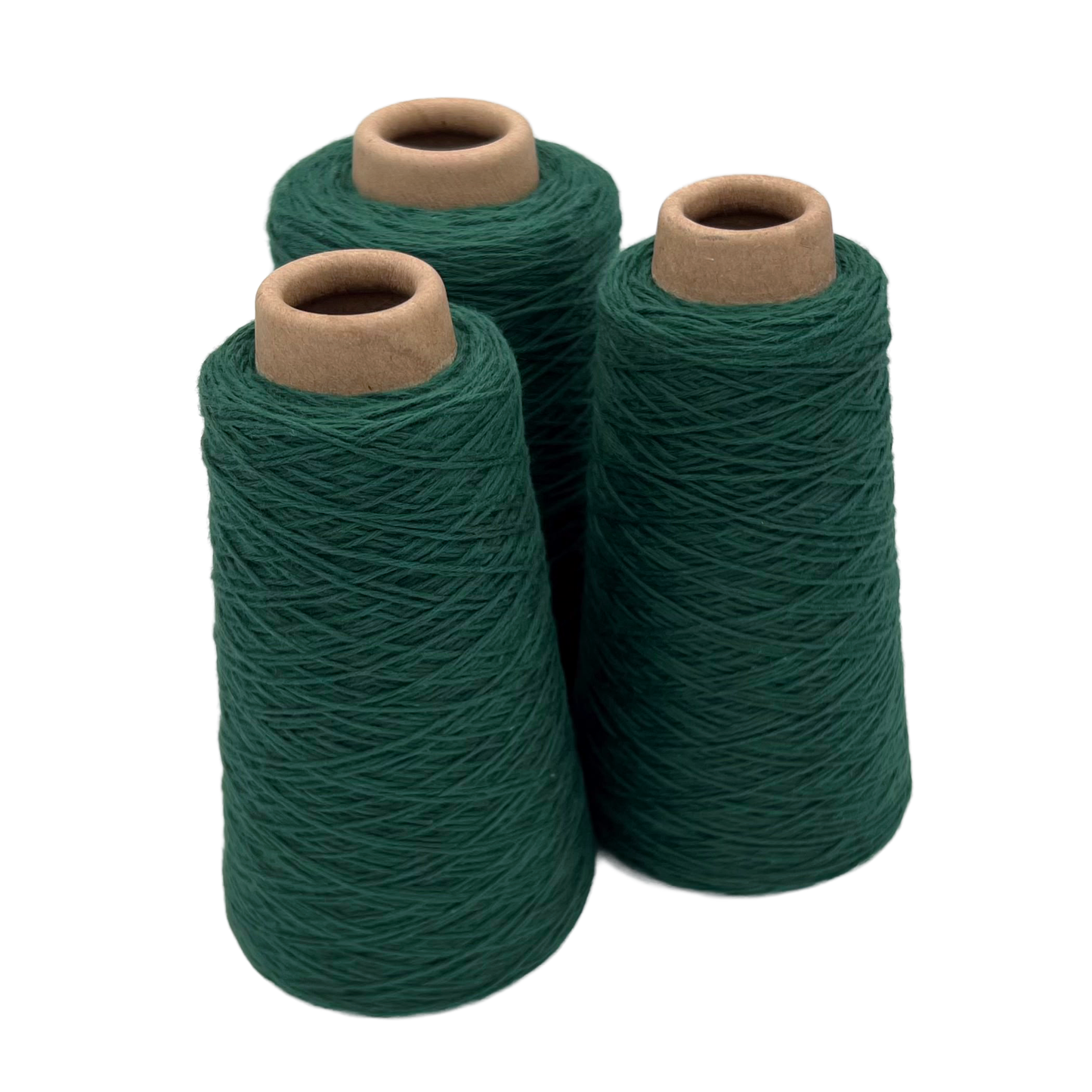 8/4 Cotton Weaving Yarn - Fir Green | 4oz, 8oz, or 16oz Cones by Lofty Fiber