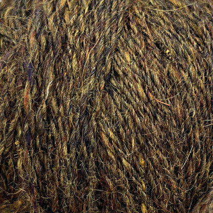 Fortitude Wool/Silk/Mohair Roving Blend - Age of Bronze