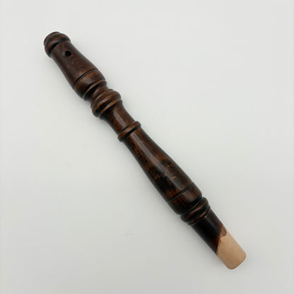 Kromski Minstrel Front Right Leg – Walnut Finish