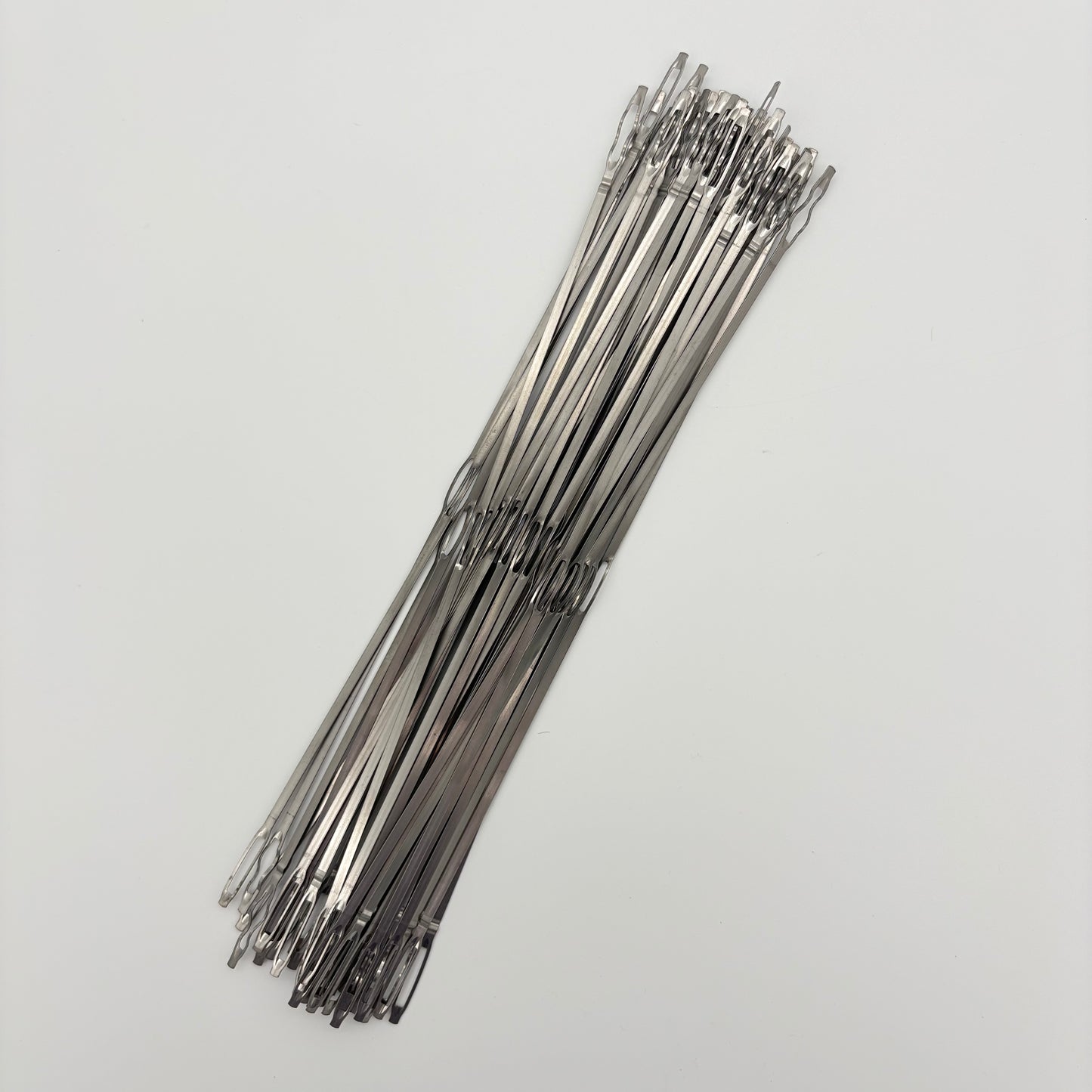 Flat Steel Heddles — Closed Eye, 9", Pack of 50