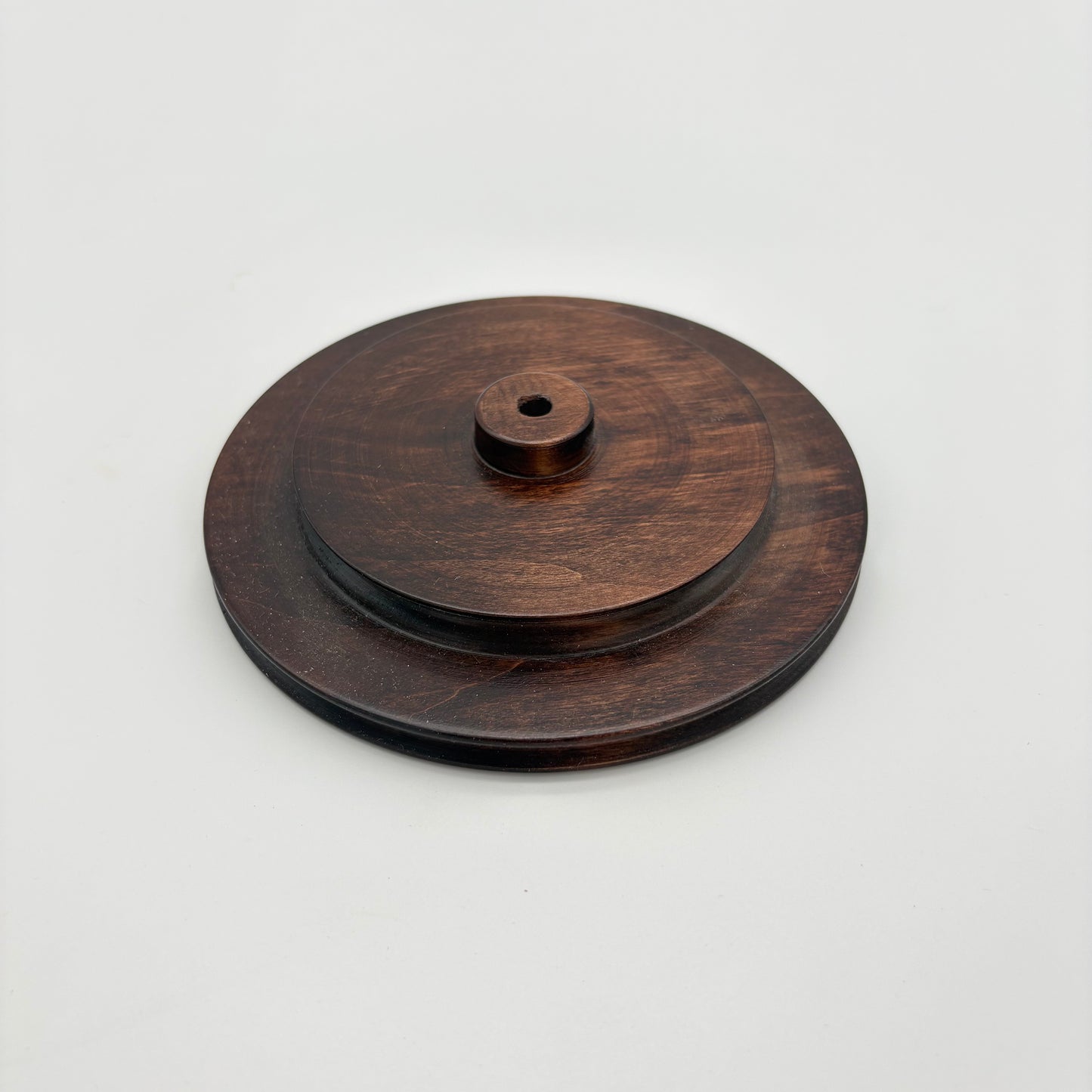 Kromski Slow Whorl XL for Double Drive Wheels – Walnut Finish