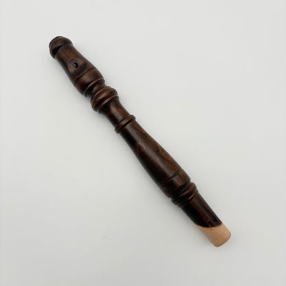 Kromski Minstrel Front Right Leg – Walnut Finish