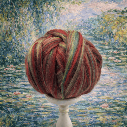 Giverny Merino Tussah Silk Roving