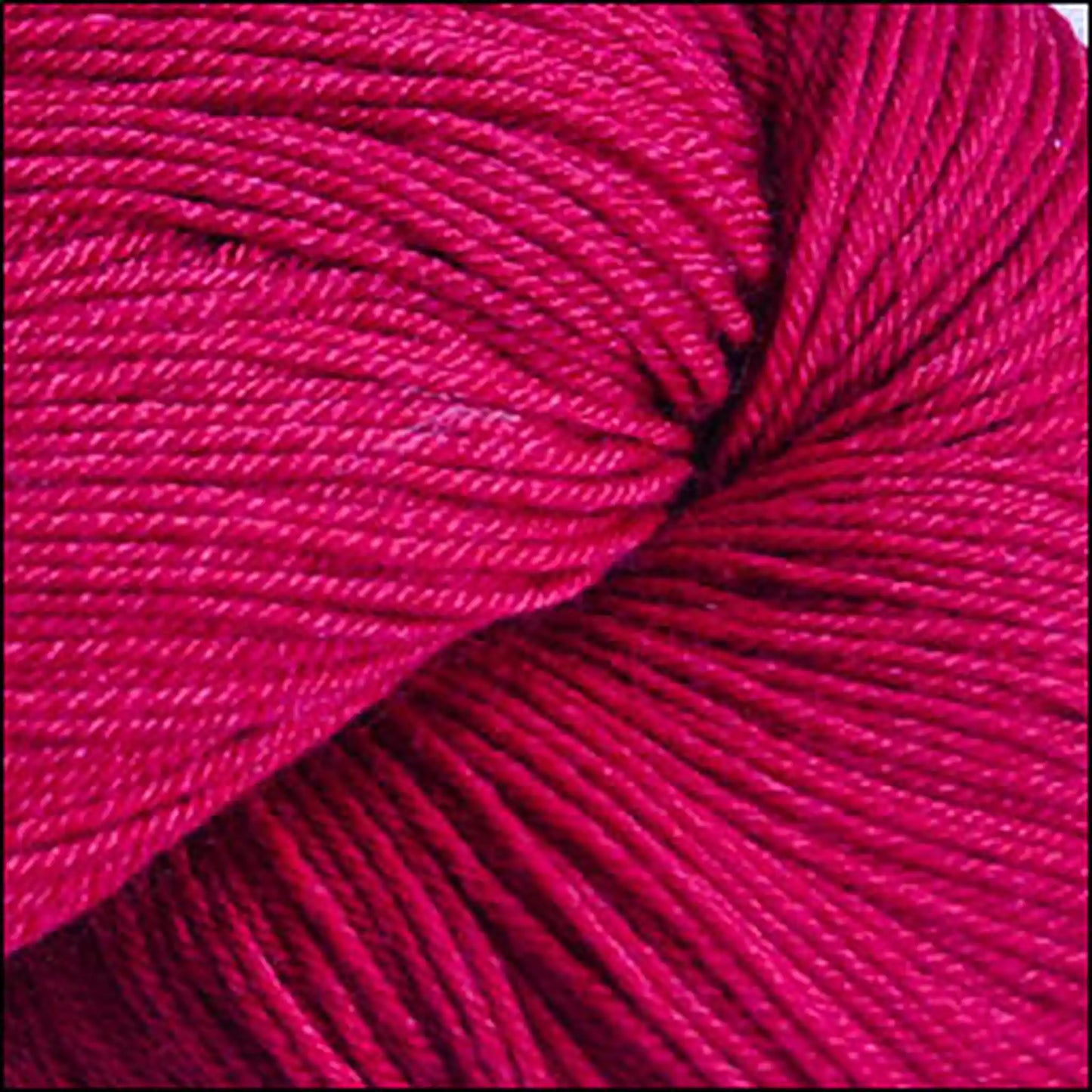 Cascade Heritage Silk Fingering Yarn color 5607 Red