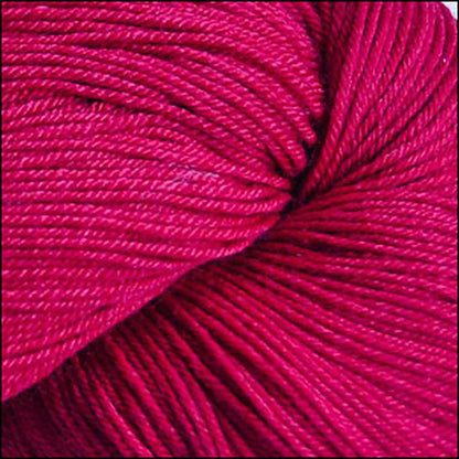 Cascade Heritage Silk Fingering Yarn color 5607 Red