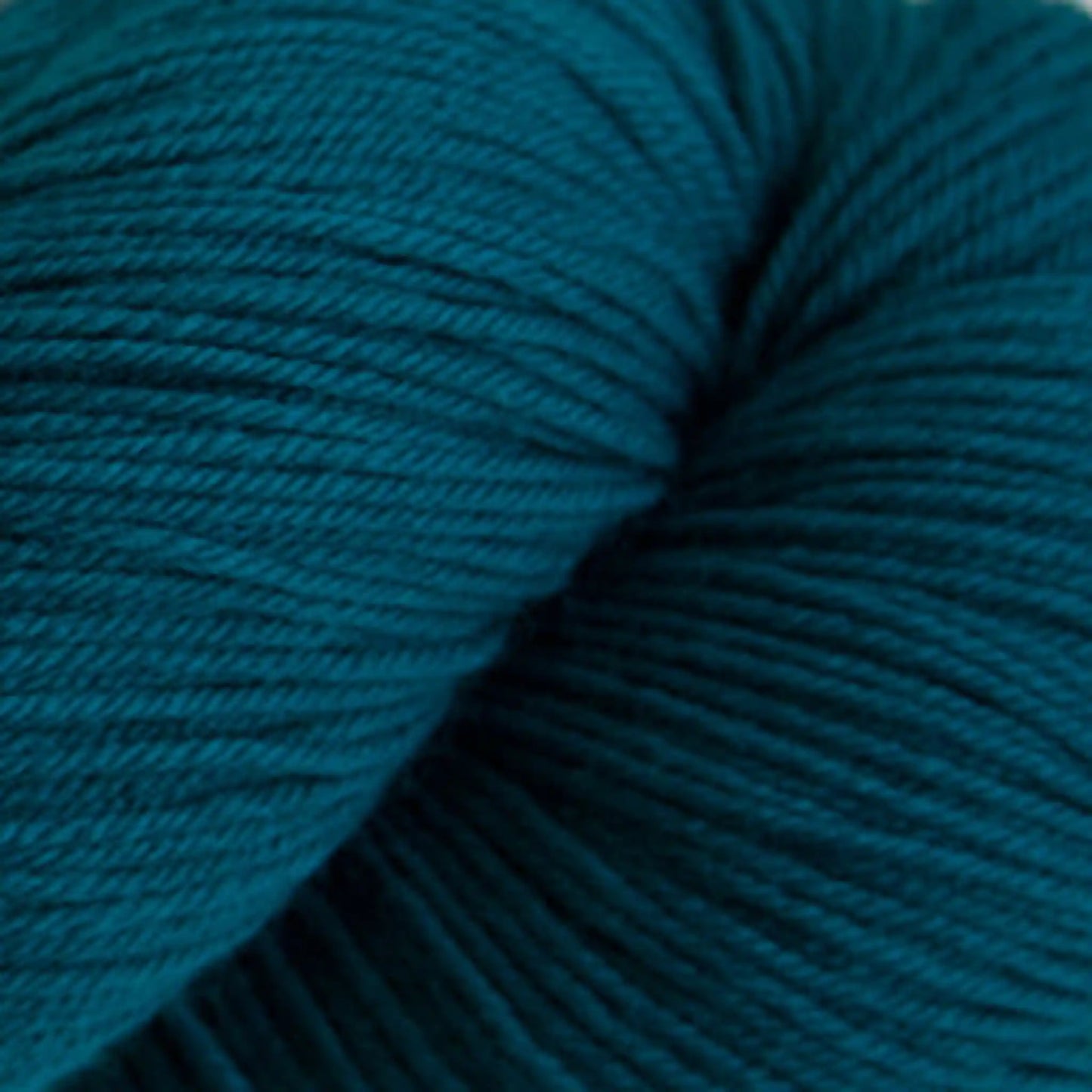 Cascade Heritage Silk Fingering Yarn color 5655 Como Blue