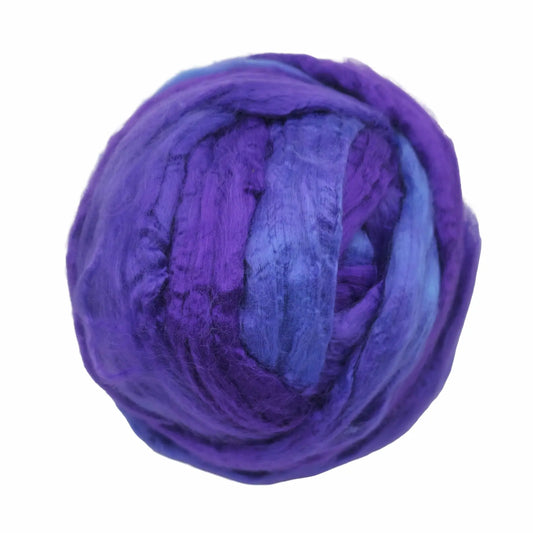 Dyed Bamboo Top Fiber - Huckleberries