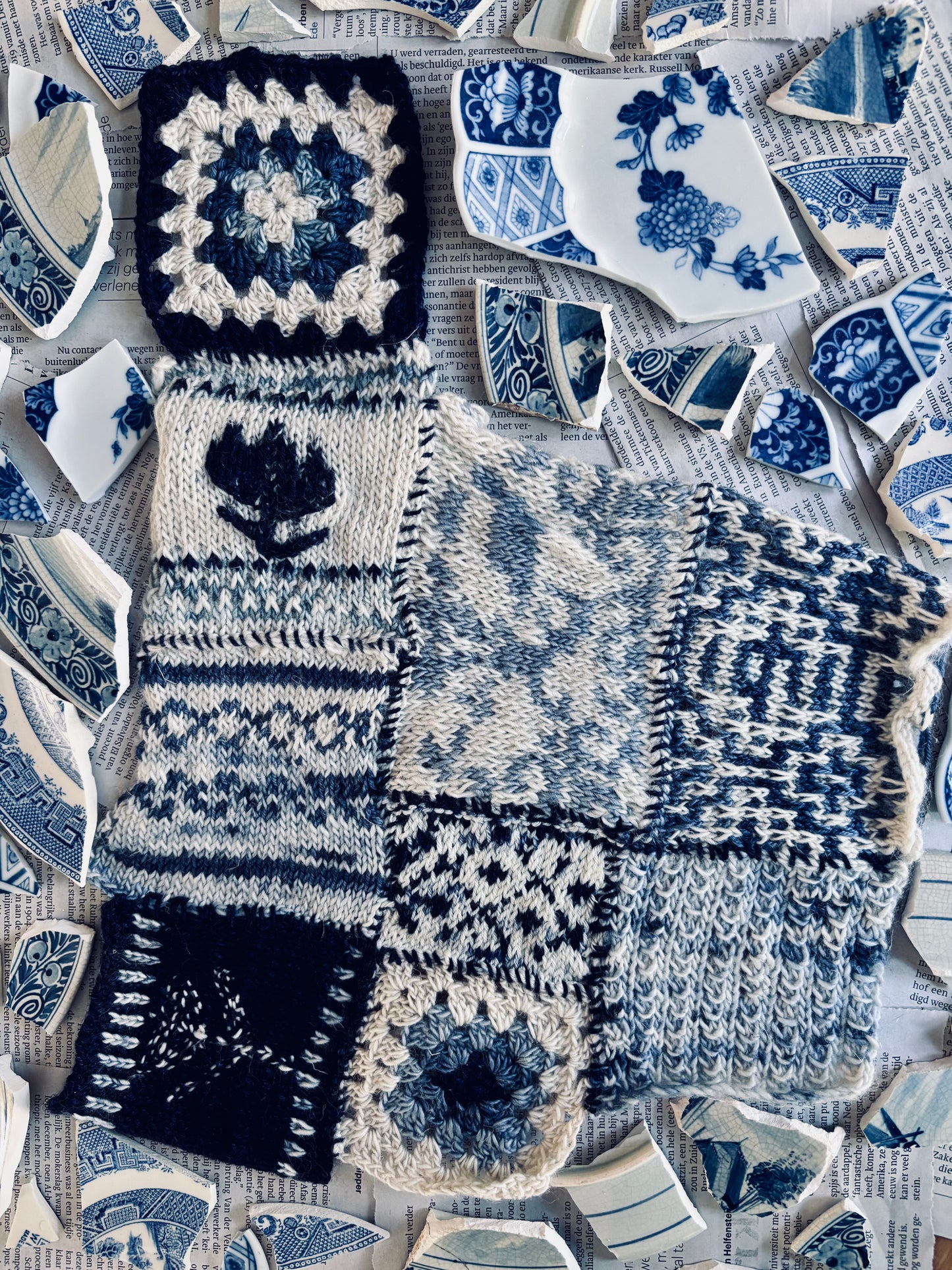 KOKON BLEU Porcelaine Shawl Kit- Pre-Order