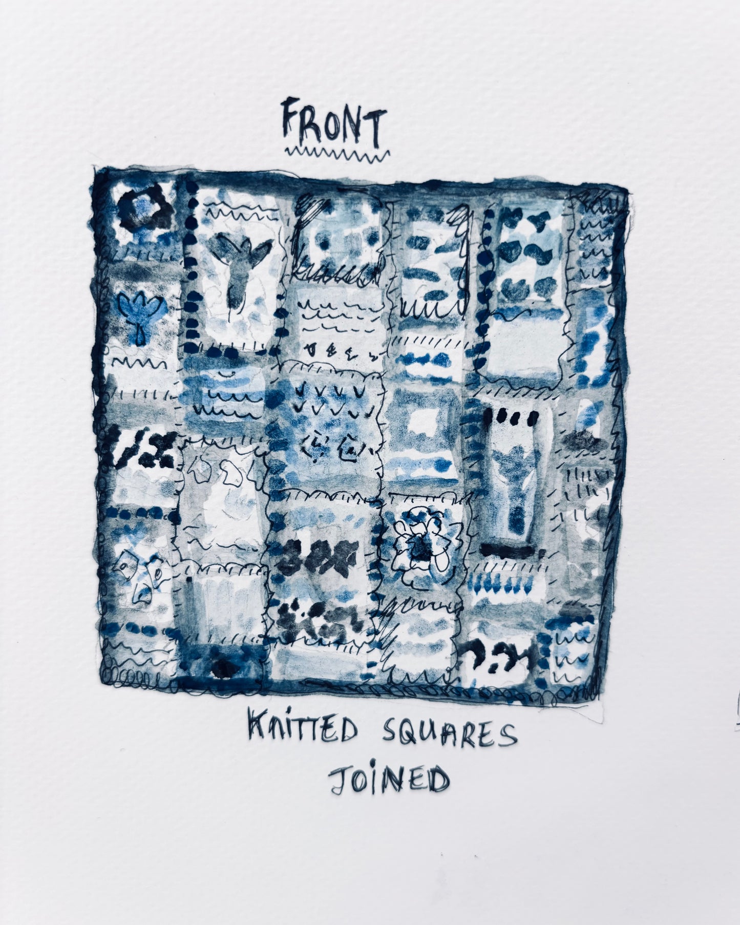 KOKON BLEU Porcelaine Shawl Kit- Pre-Order