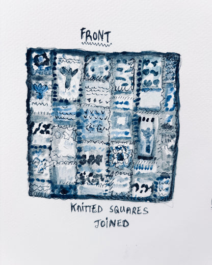 KOKON BLEU Porcelaine Shawl Kit- Pre-Order