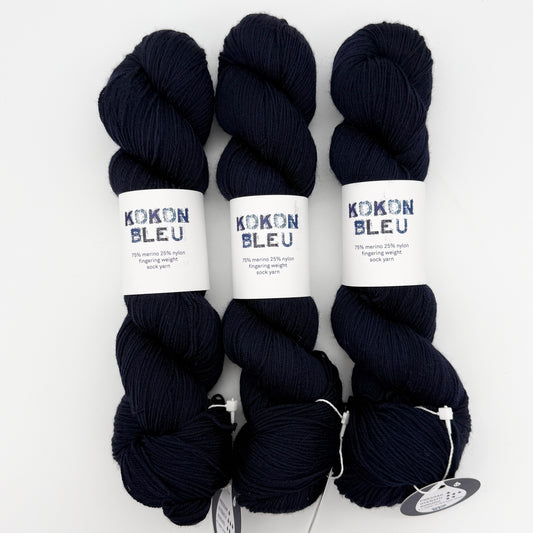 KOKON BLEU Merino Nylon Sock Yarn