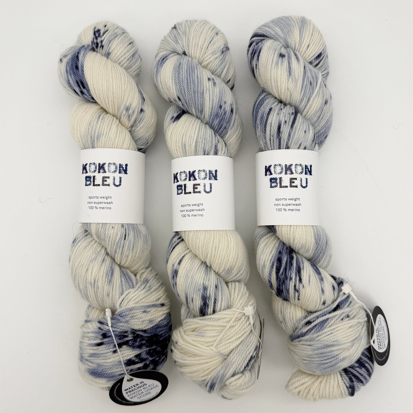 KOKON BLEU Organic Merino Sport Yarn