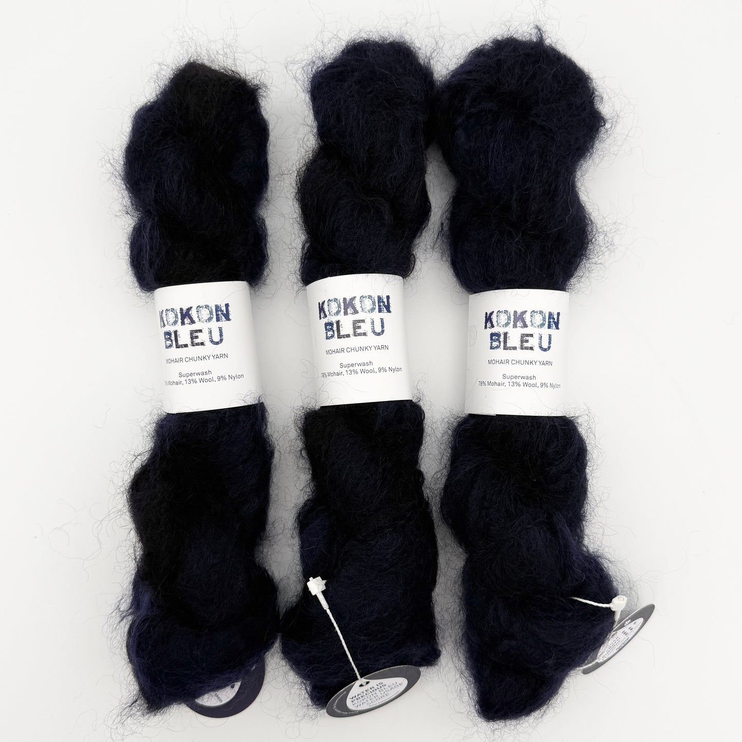 KOKON BLEU Chunky Mohair Yarn