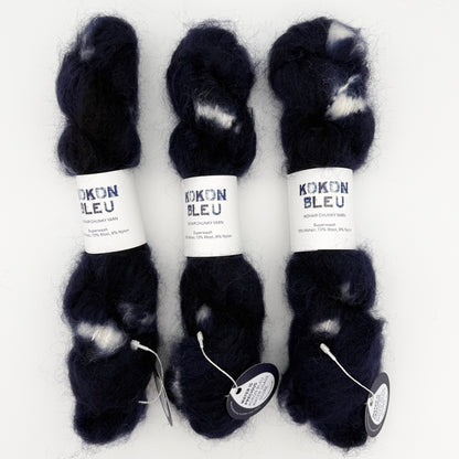 KOKON BLEU Chunky Mohair Yarn
