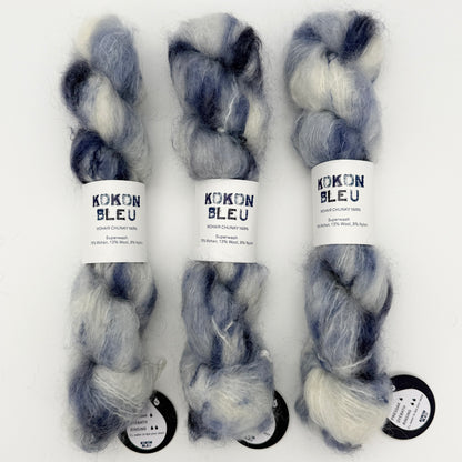 KOKON BLEU Chunky Mohair Yarn