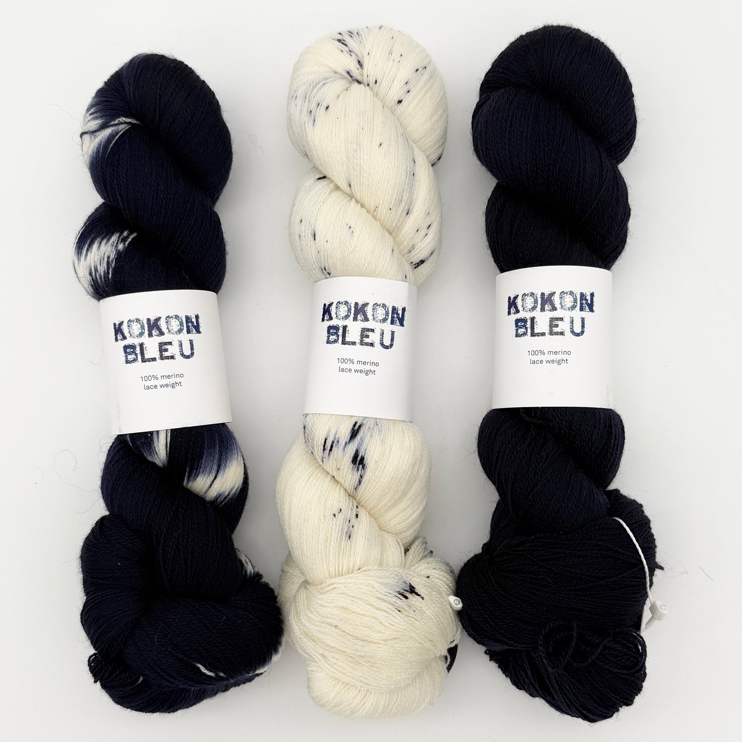 KOKON BLEU Merino Lace Superwash Yarn