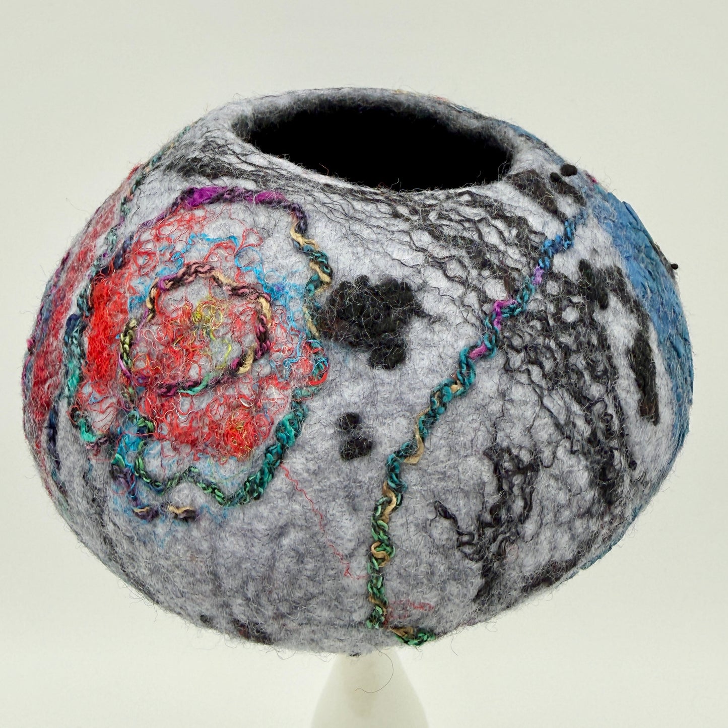 Wet Felting with Abbie | Felted Vessel