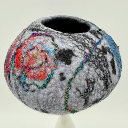 Wet Felting with Abbie | Felted Vessel