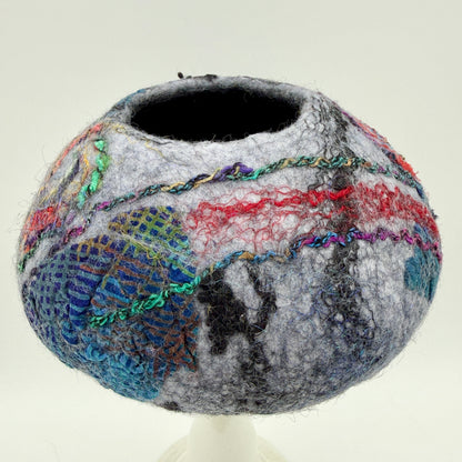 Wet Felting with Abbie | Felted Vessel