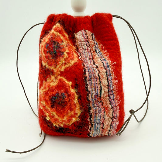 Wet Felting with Abbie | Felted Pouch