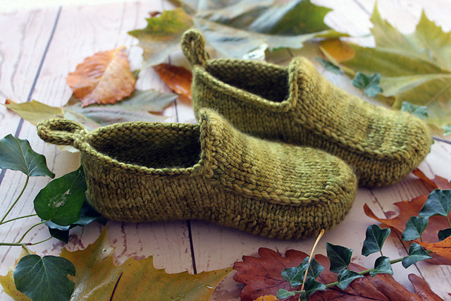 Woodland Loafers Pattern by Claire Slade
