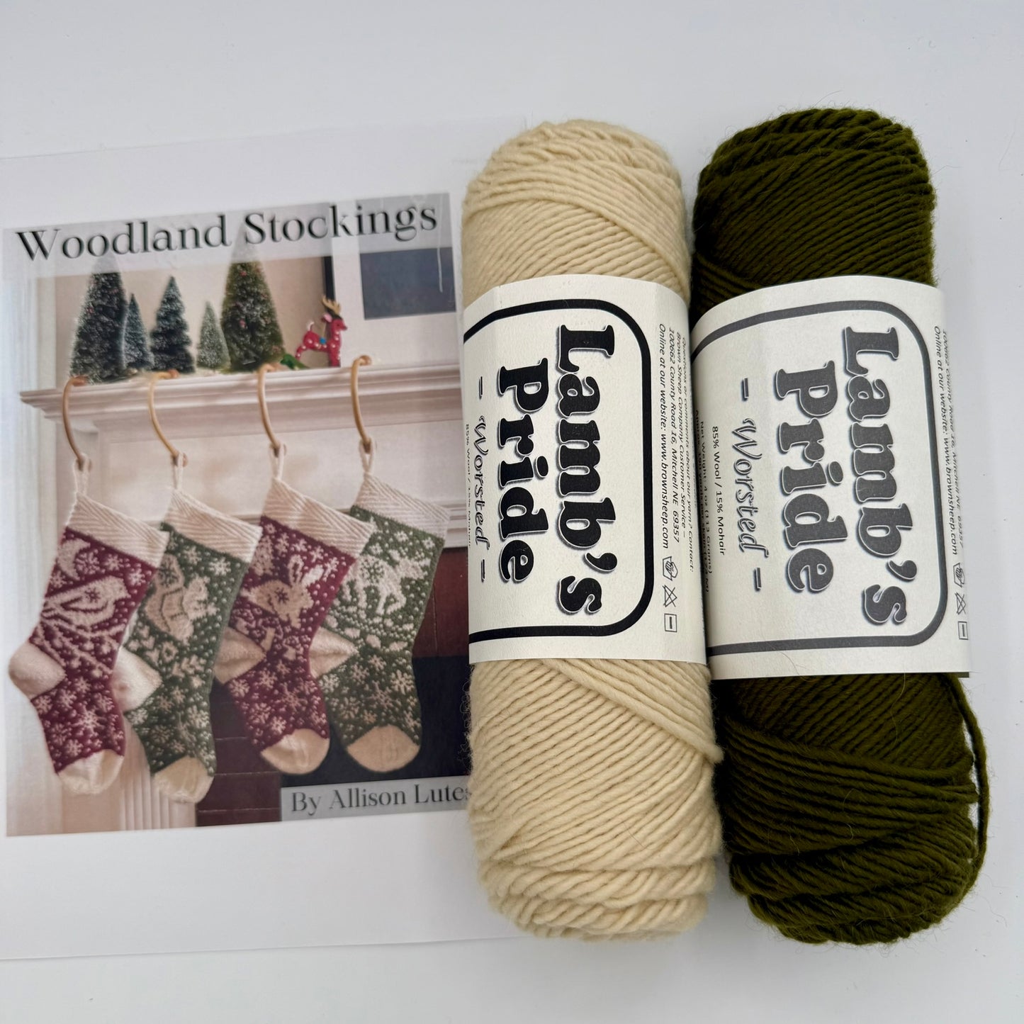 Woodland Christmas Stocking Kit - Makes 1 Stocking
