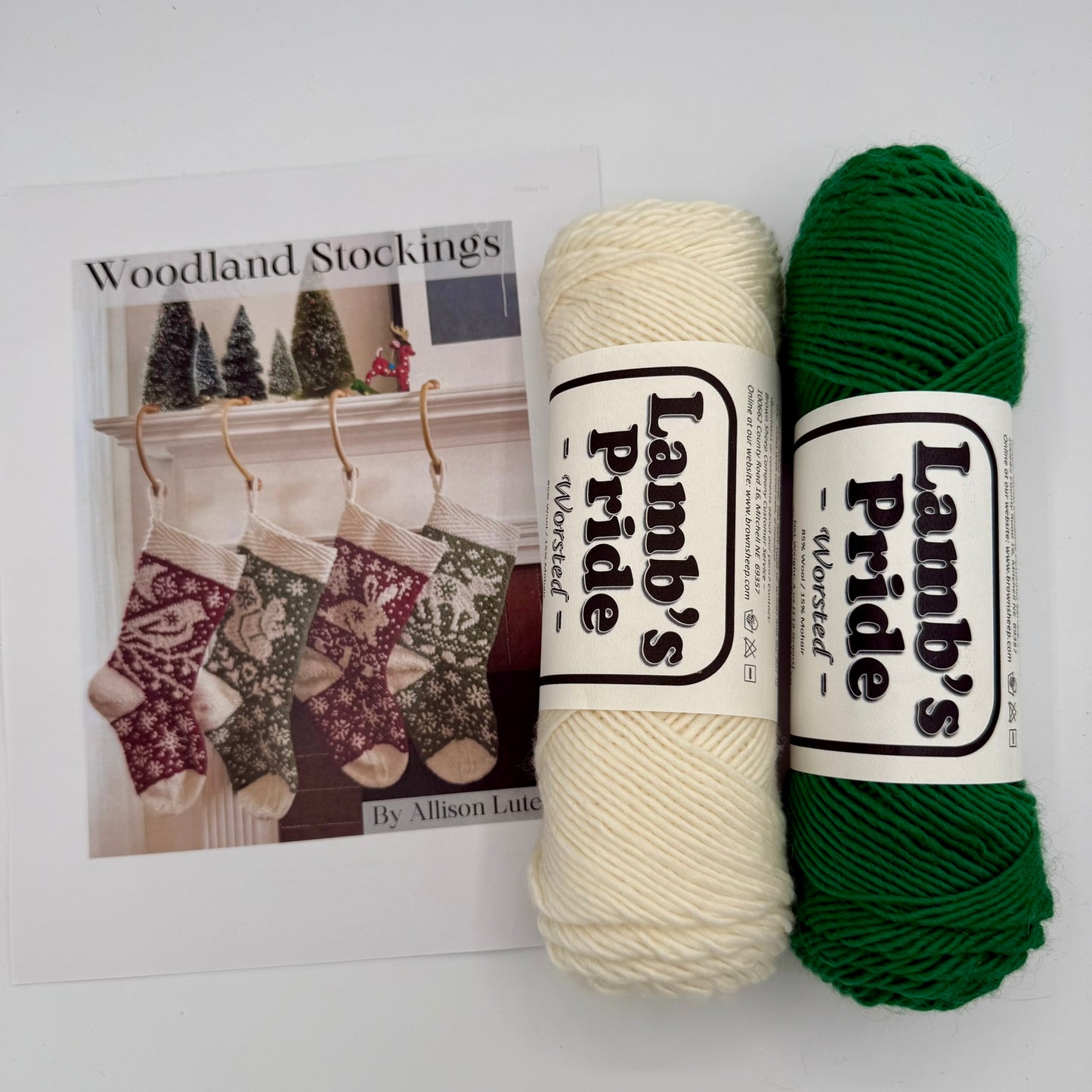 Woodland Christmas Stocking Kit - Makes 1 Stocking